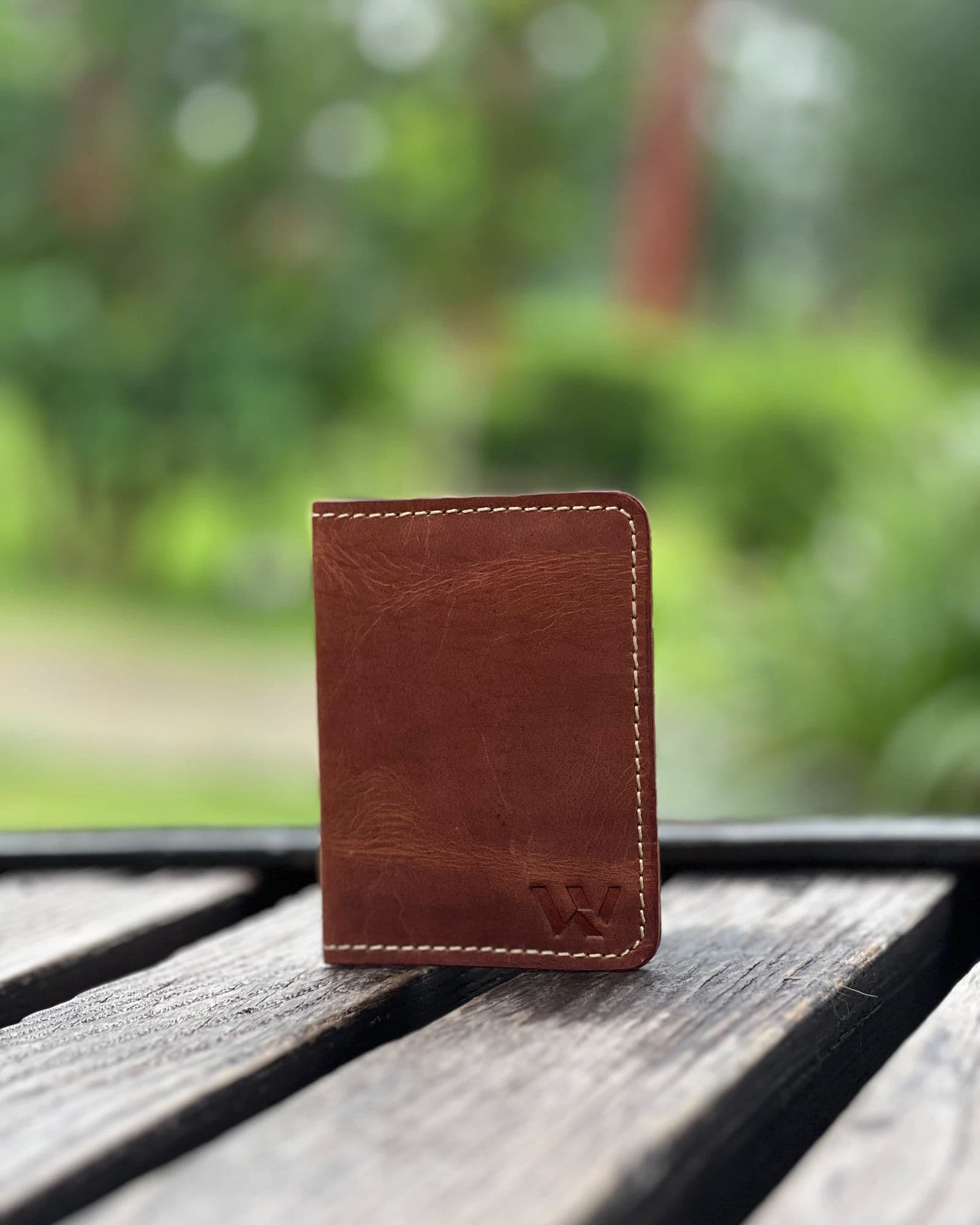 Compact Leather Card Holder for Men